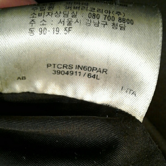 💘💘SOLD😵😵😵😵Burberry Motorcycle Jacket - Picture 7 of 8